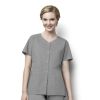 Bluza uniforma medicala, WonderWork, 200-GREY