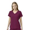 Bluza uniforma medicala, WonderWink Renew, 6234-WINE M