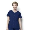 Bluza uniforma medicala, WonderWork, 200-NAVY XL