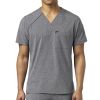 Bluza uniforma medicala, WonderWink Renew, 6034-GRHT L