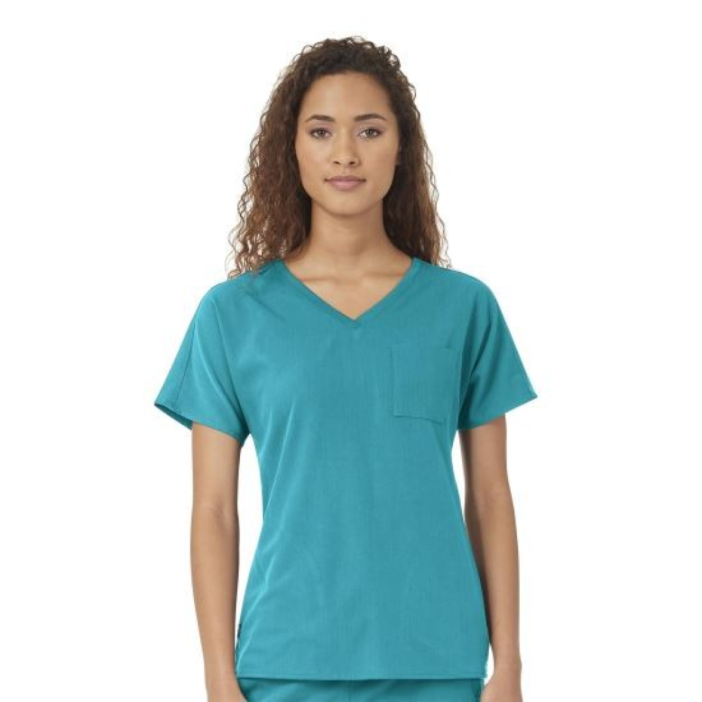 Bluza uniforma medicala, WonderWink Aero, 6329-TEAL XS