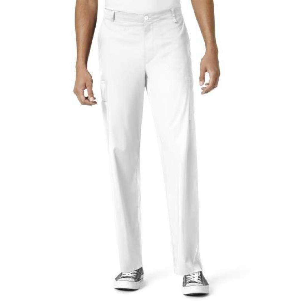 Pantaloni uniforma medicala, WonderWink PRO, 5619-WHIT M - LUNG