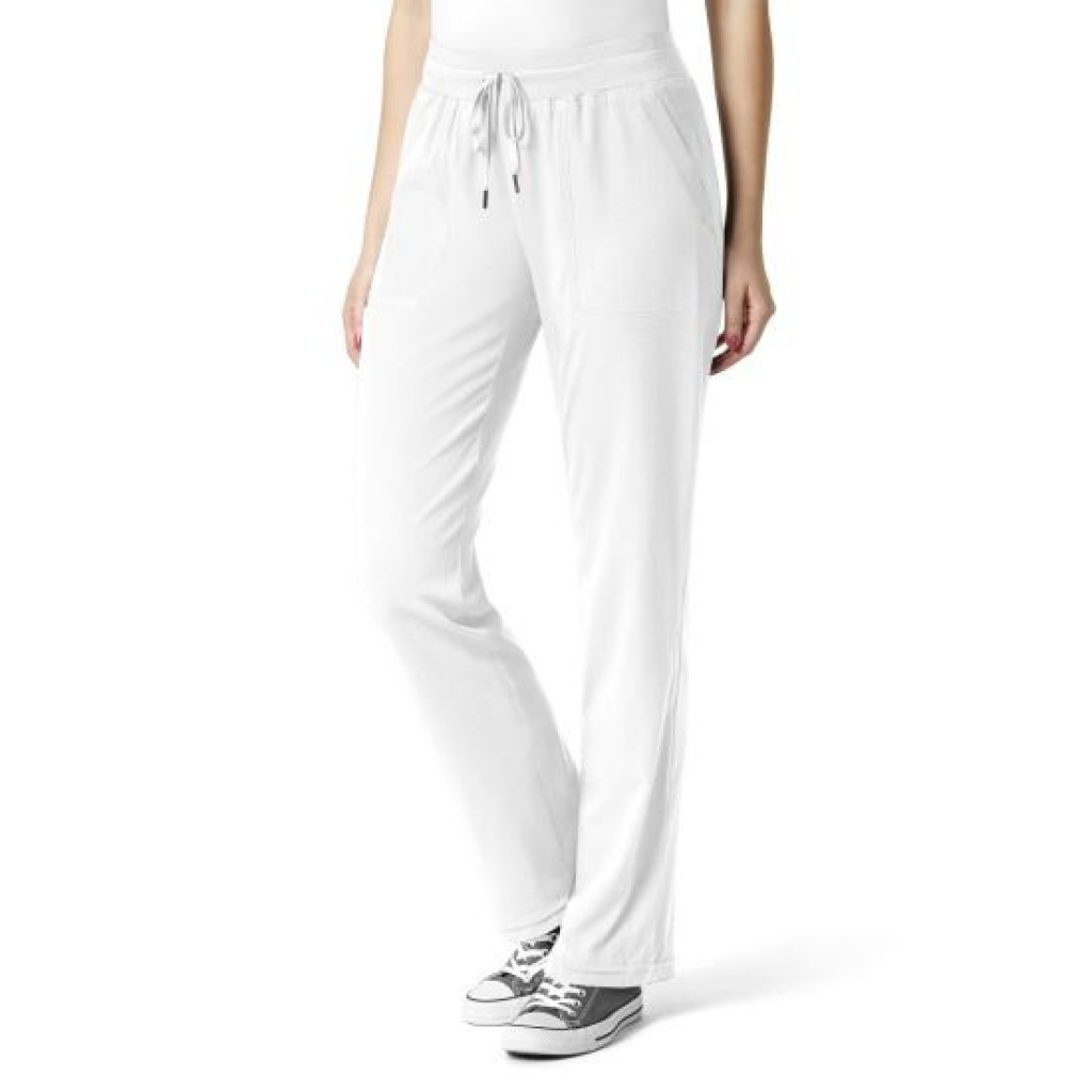 Pantaloni uniforma medicala, WonderWink Aero, 5129-WHIT XS - LUNG