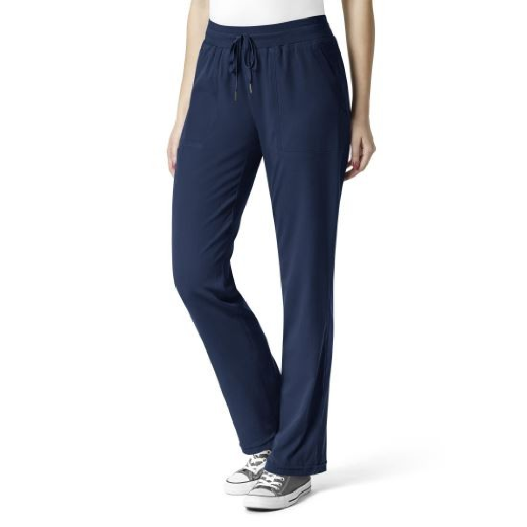 Pantaloni uniforma medicala, WonderWink Aero, 5129-NAVY 3XL - LUNG