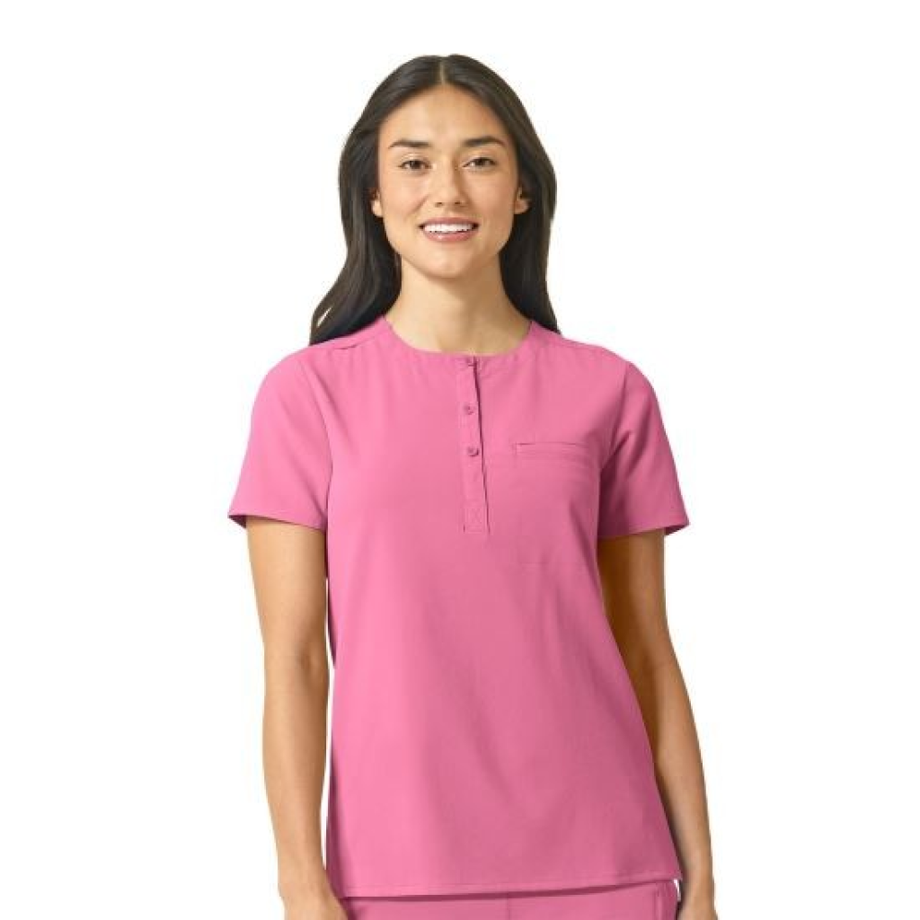 Bluza uniforma medicala, WonderWink Renew, 6434-ROSE L