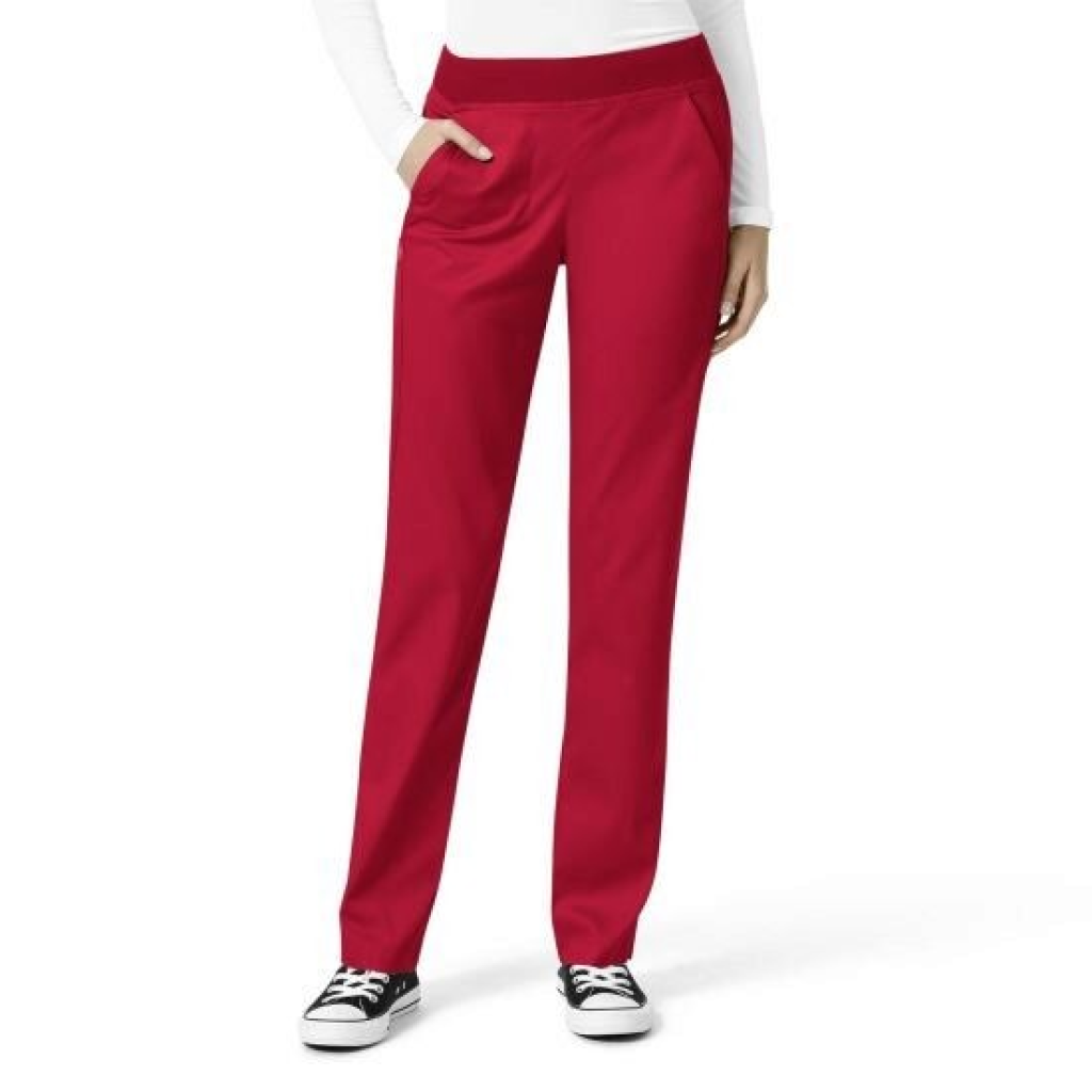 Pantaloni uniforma medicala, WonderWink PRO, 5419-REDT L - LUNG