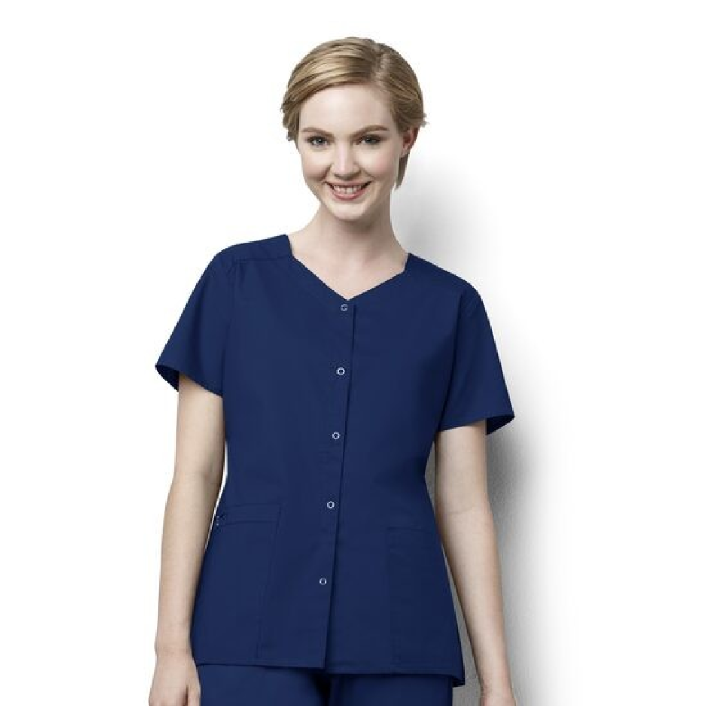 Bluza uniforma medicala, WonderWork, 200-NAVY L