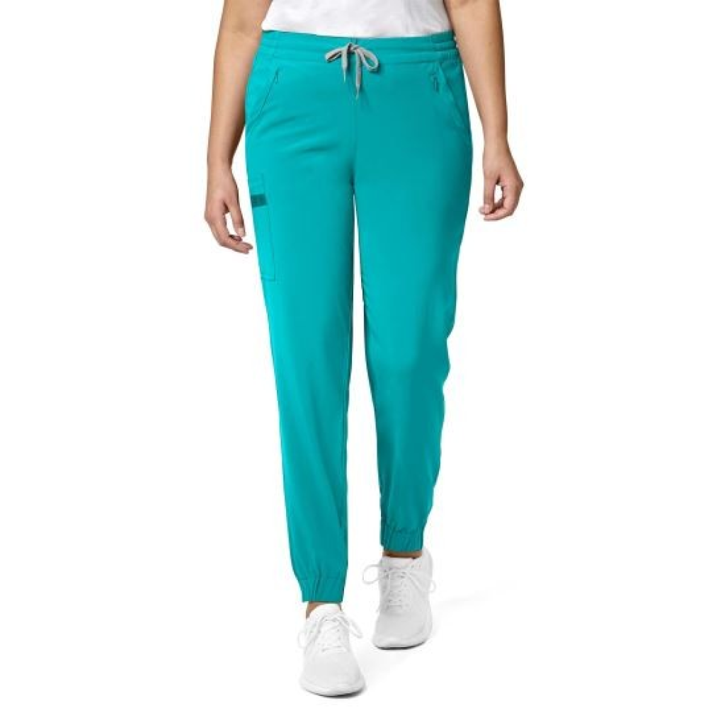 Pantaloni uniforma medicala, WonderWink Renew, 5234-TEAL XL