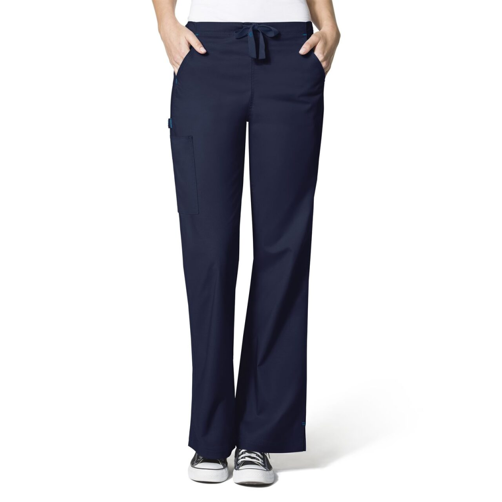 Pantaloni uniforma medicala, WonderFlex, 5308-NVY L