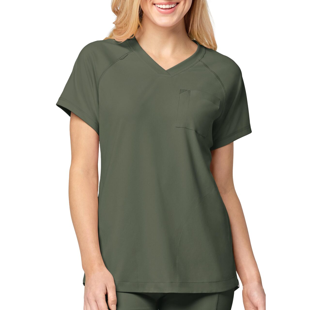 Bluza uniforma medicala, WonderWink Renew, 6534-OLIV M