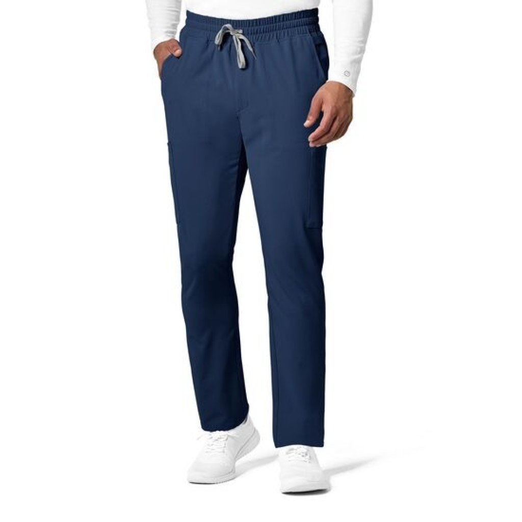 Pantaloni uniforma medicala, WonderWink Renew, 5434-NAVY S